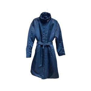 NIke Puffer Trench Coat. Size L